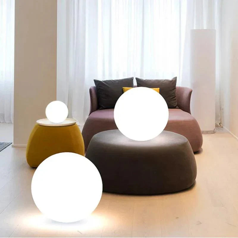 GlowOrb - Modern Floating Radiance LED Ball Lamp