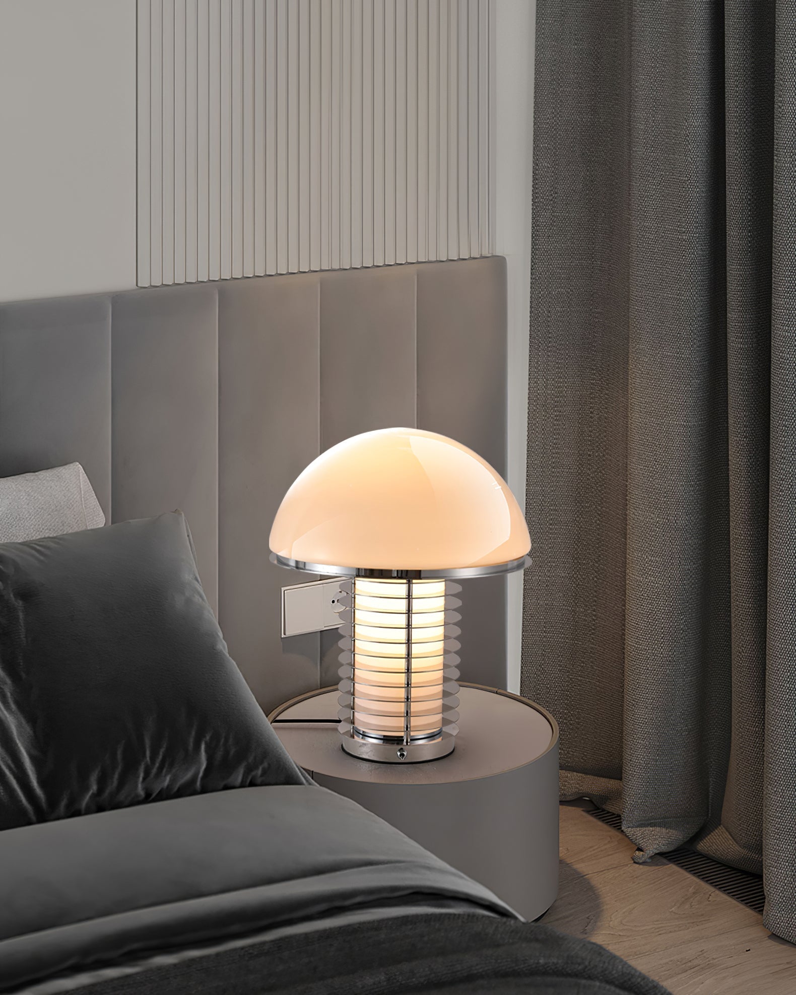 AuraDome - Gentle Radiance Minimalist Table Lamp