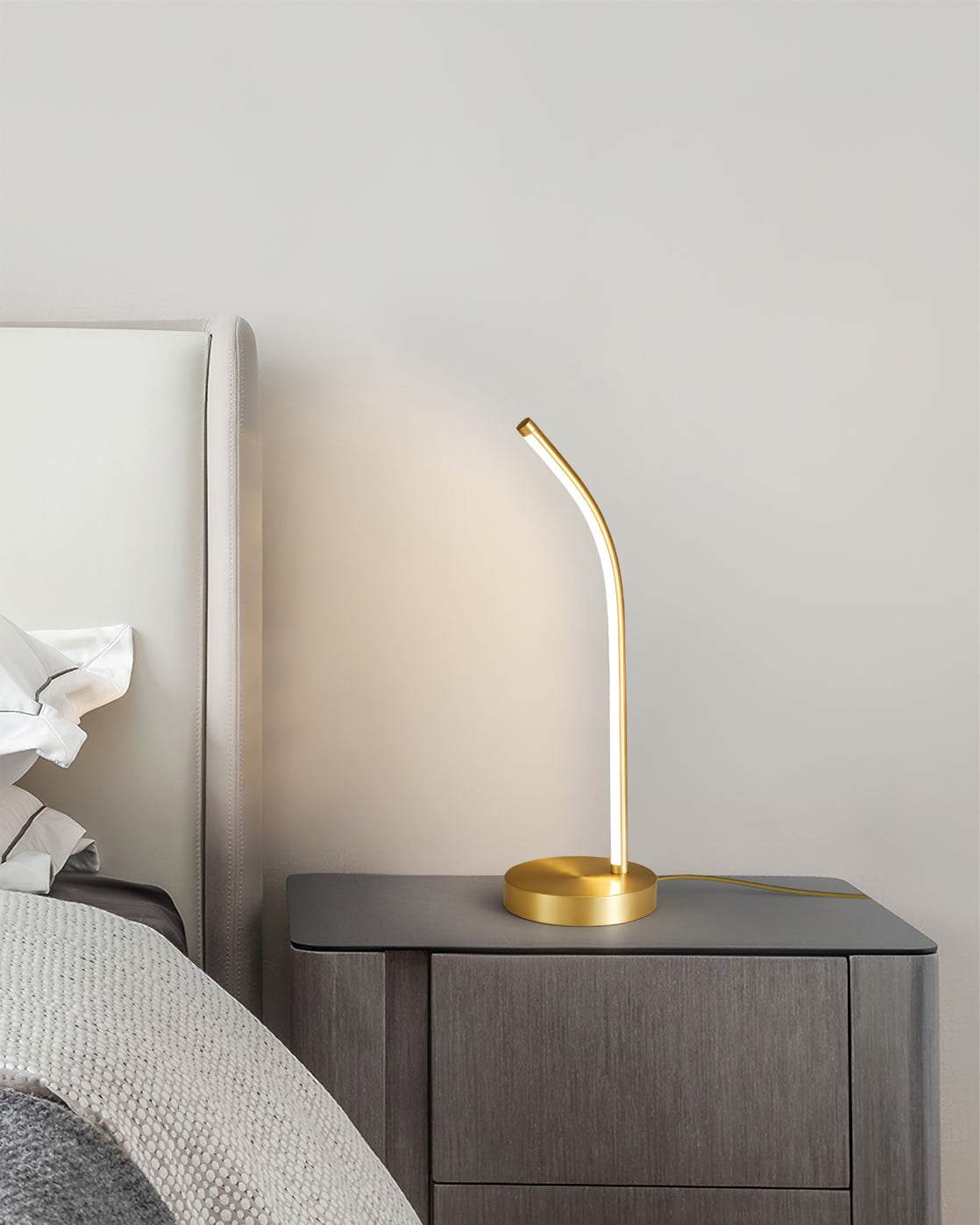 GoldBeam - Contemporary LED Style Table Lamp