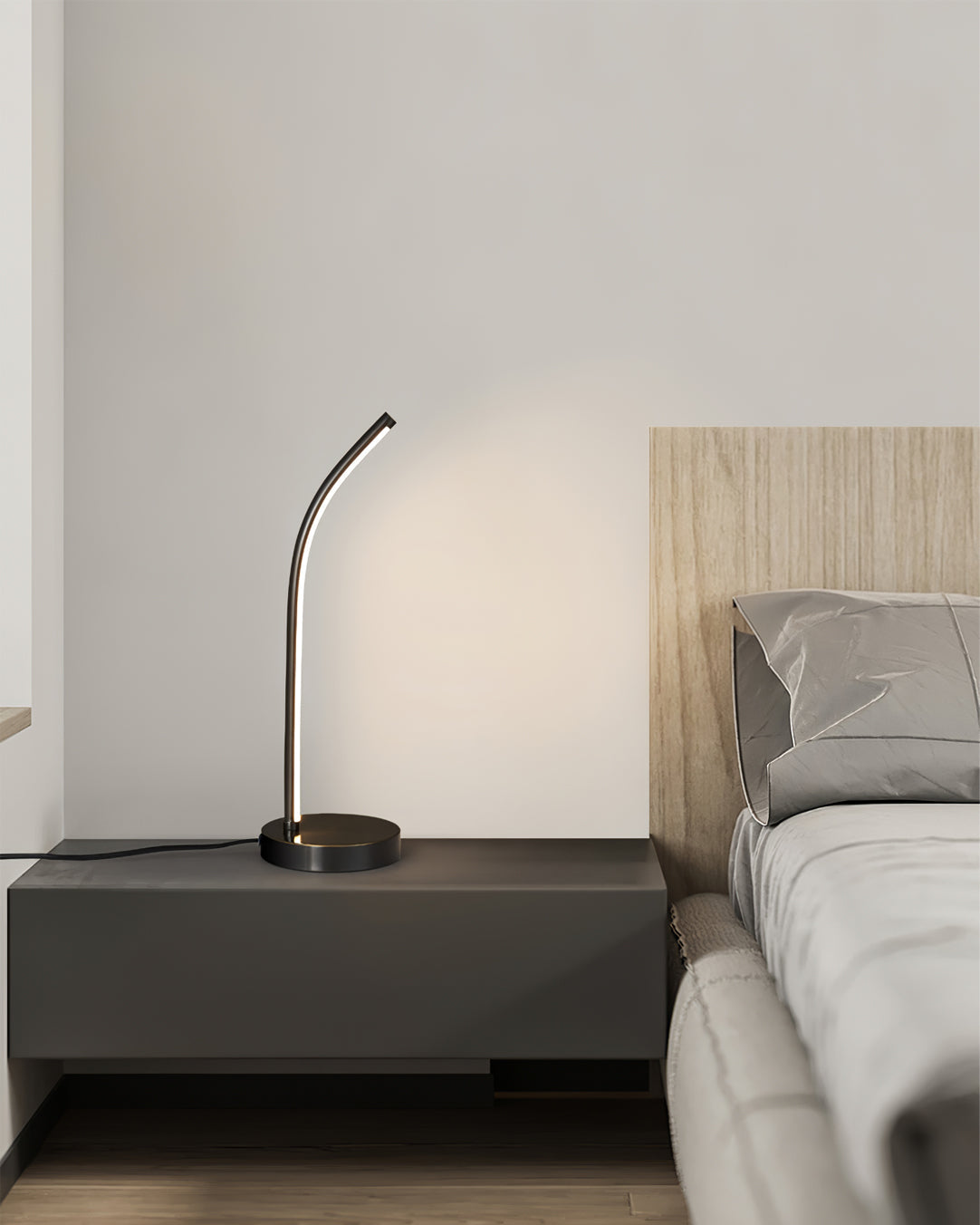 GoldBeam - Contemporary LED Style Table Lamp