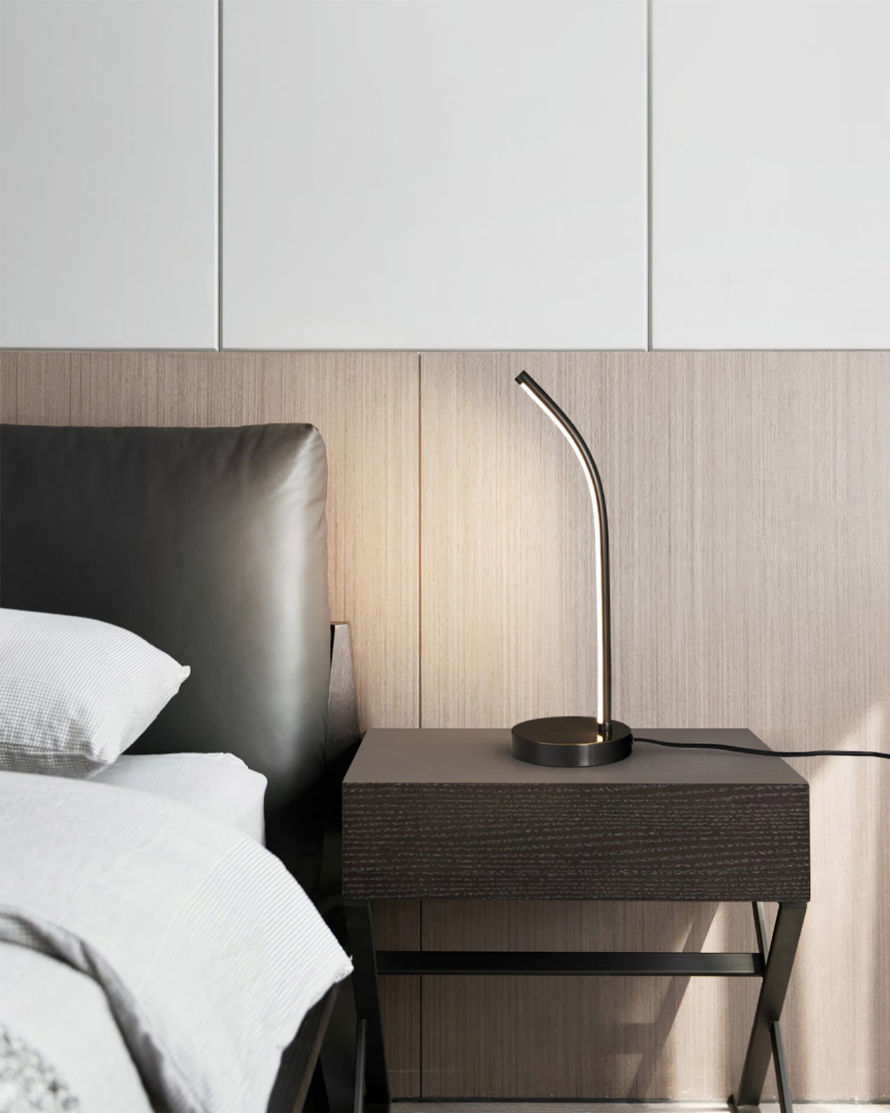 GoldBeam - Contemporary LED Style Table Lamp