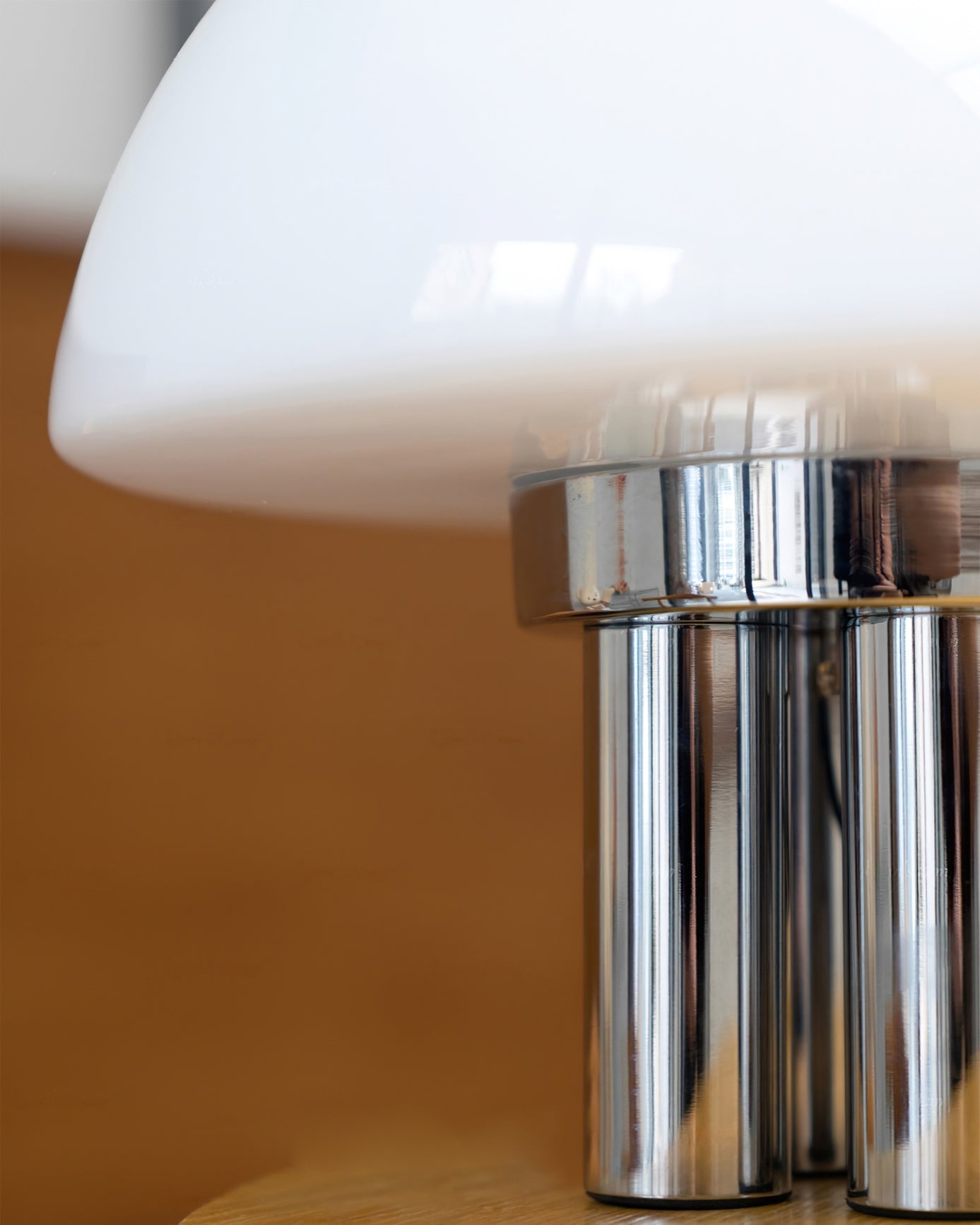 DomeLight - Contemporary Chrome Accent Table Lamp