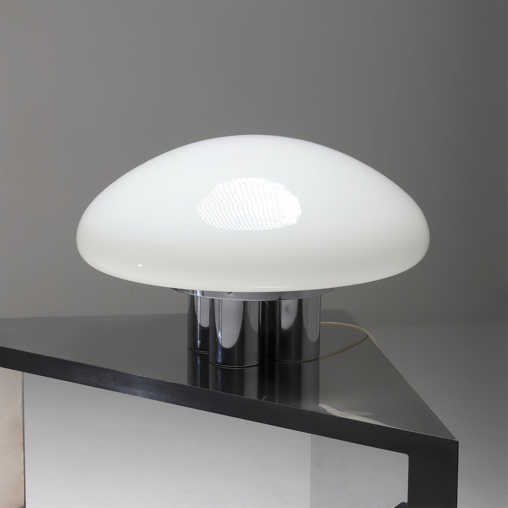 DomeLight - Contemporary Chrome Accent Table Lamp