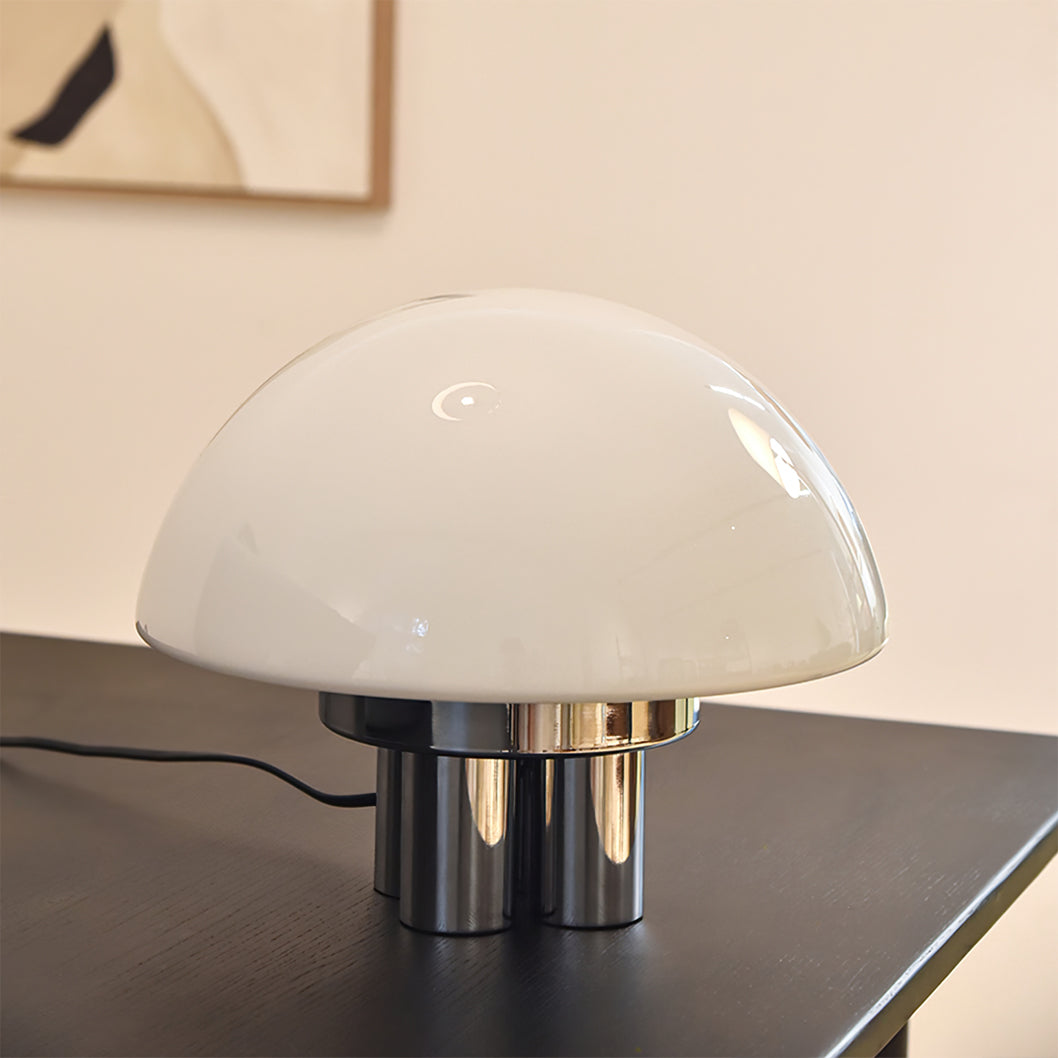 DomeLight - Contemporary Chrome Accent Table Lamp