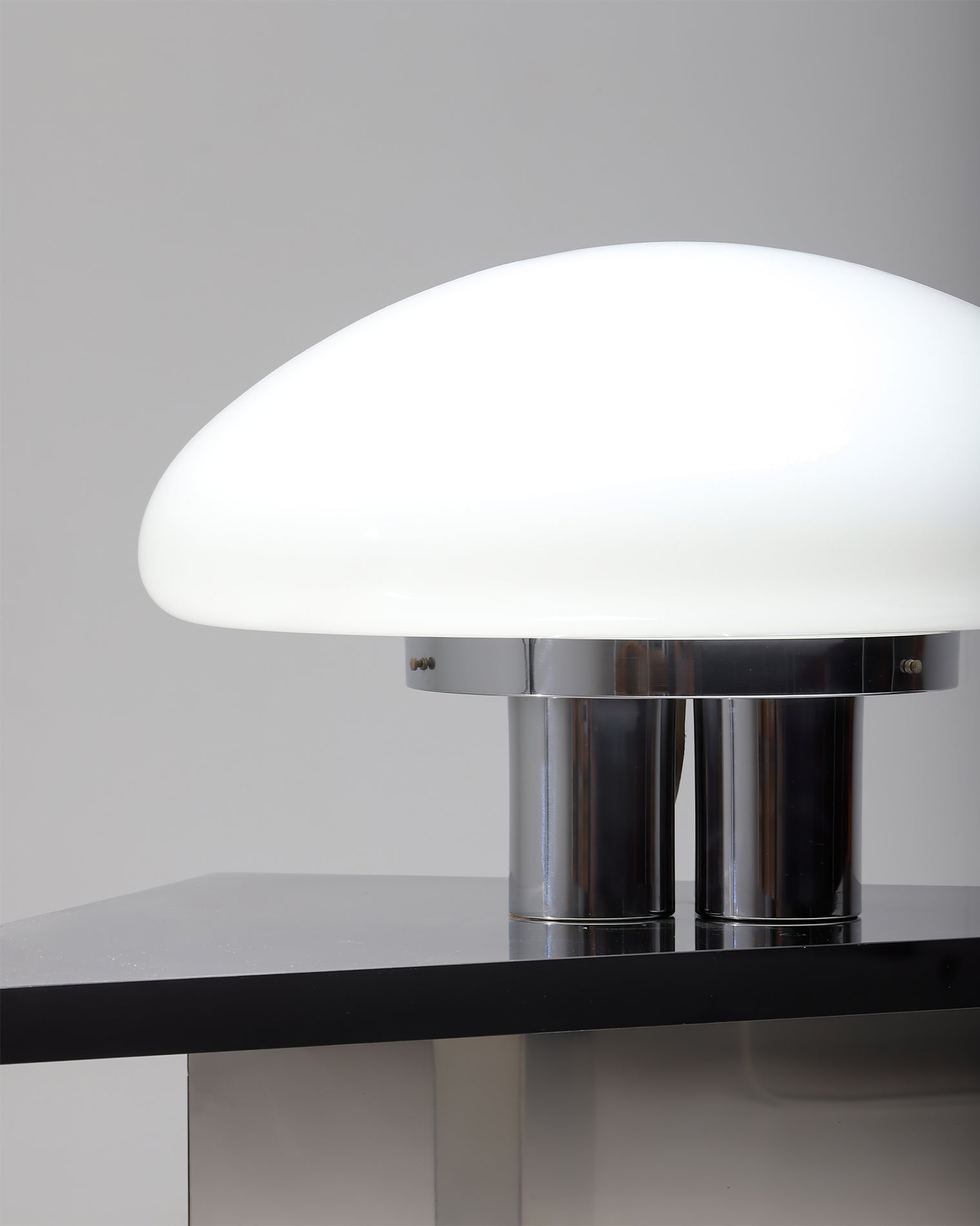 DomeLight - Contemporary Chrome Accent Table Lamp