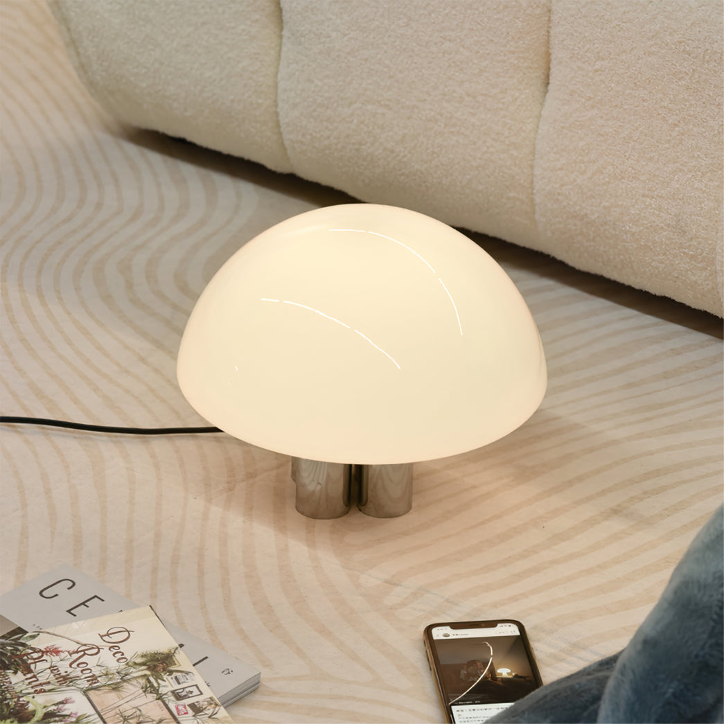 DomeLight - Contemporary Chrome Accent Table Lamp