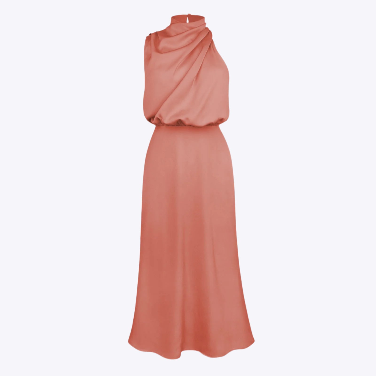 Hespera - Timeless Lustrous Shine Woman's Maxi Dress