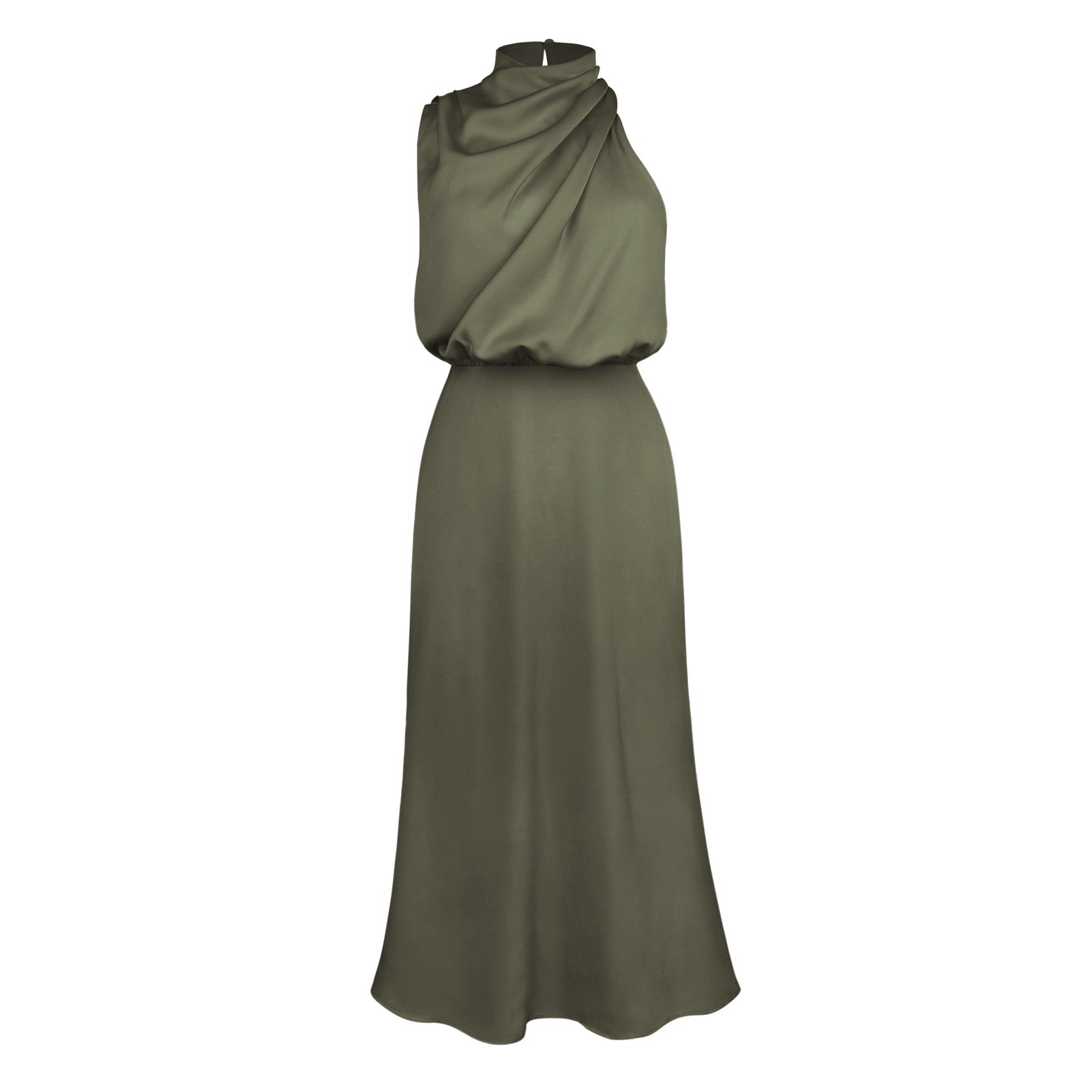 Hespera - Timeless Lustrous Shine Woman's Maxi Dress