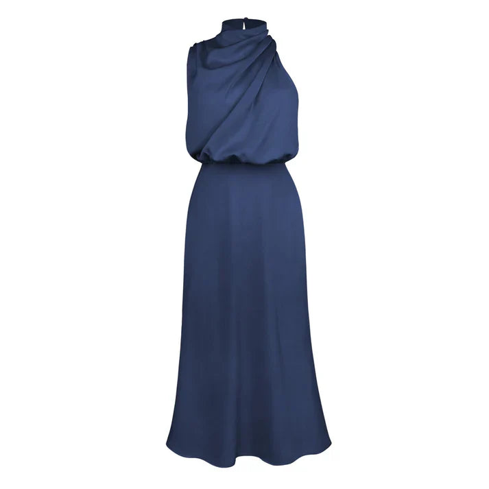 Hespera - Timeless Lustrous Shine Woman's Maxi Dress