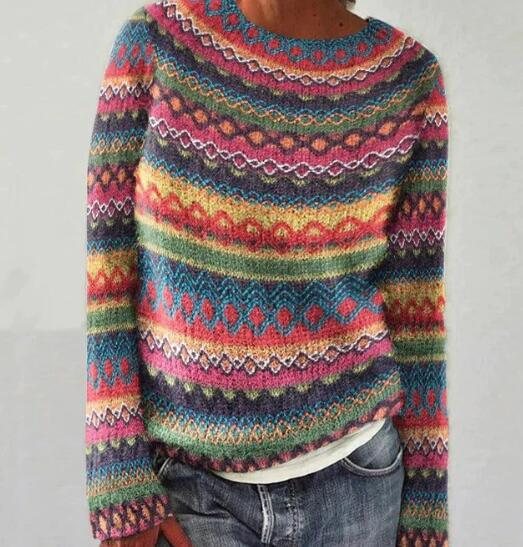 Ursel - Warm Relaxed Fit Woman's Sweater