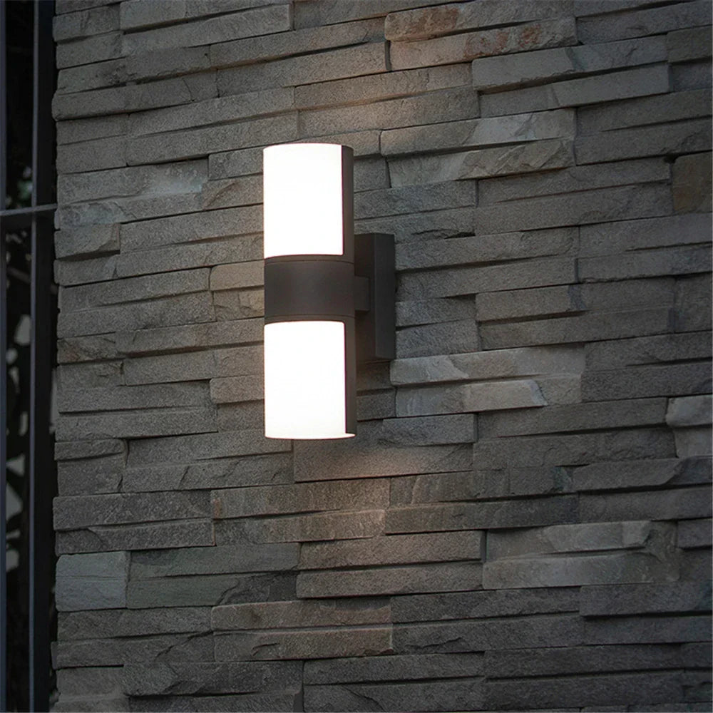 DualGlow - Elegant Outdoor Brilliance Waterproof Lighting