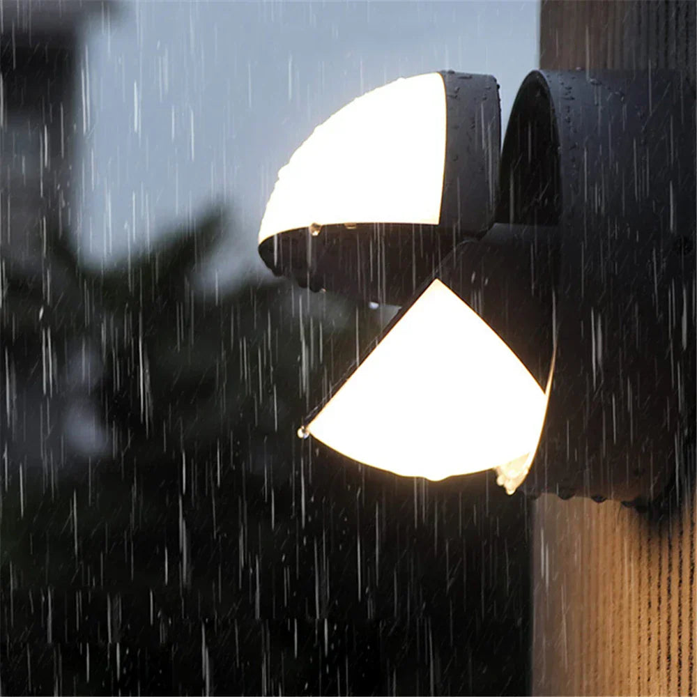 DualGlow - Elegant Outdoor Brilliance Waterproof Lighting