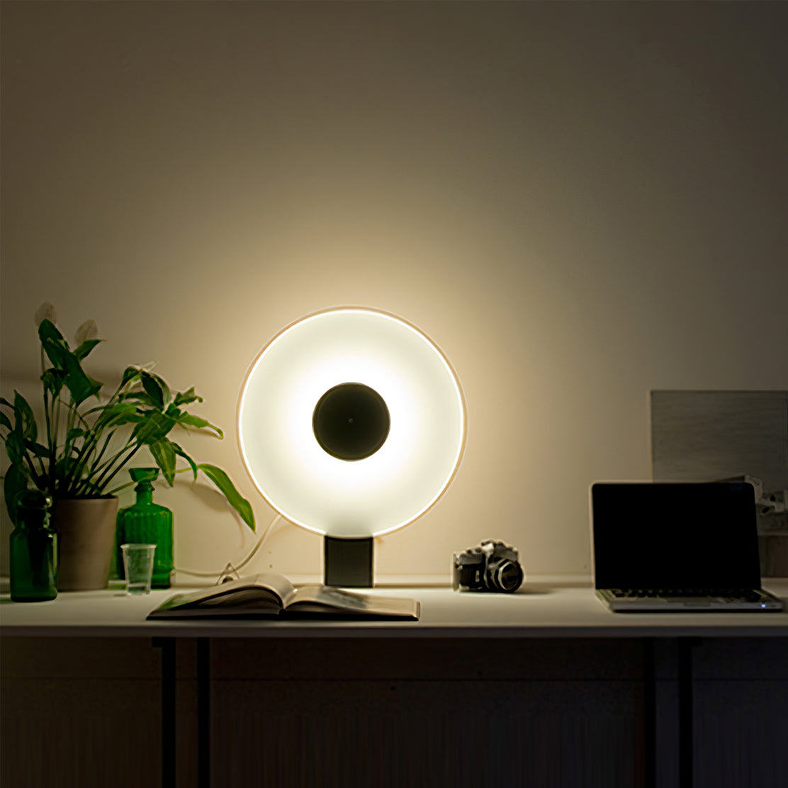 HaloGlow - Modern Aesthetic Table Lamp