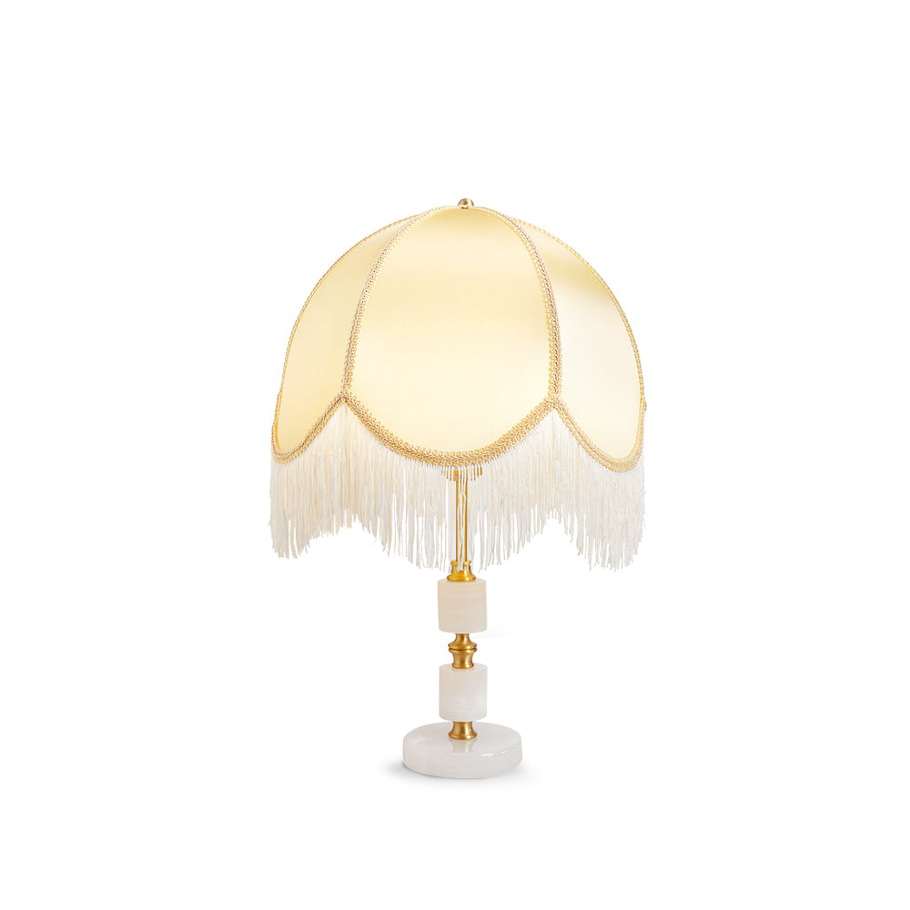 ChicGlow - Elegant Tassel Detail Table Lamp