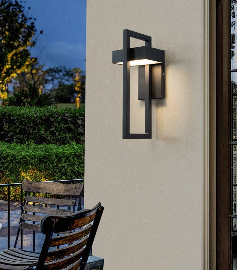 LumeGrid - Modern Angular Design Outdoor Lamp