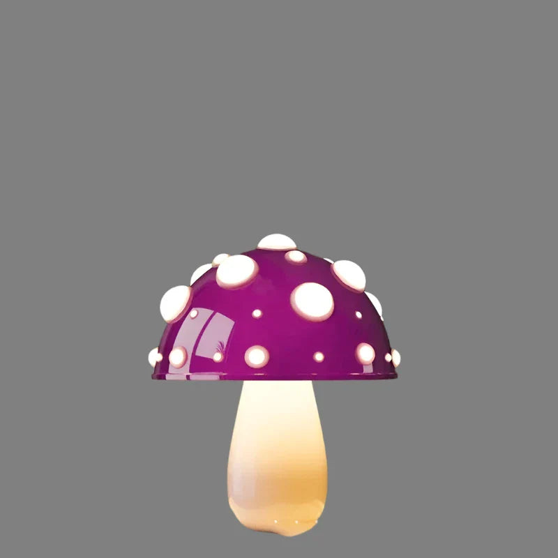 FungiGlow - Compact Rechargeable LED Table Lamp