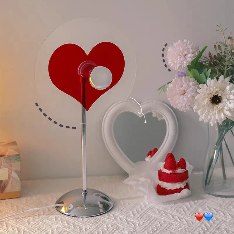 Heartly - Modern Heart LED Design Lamp