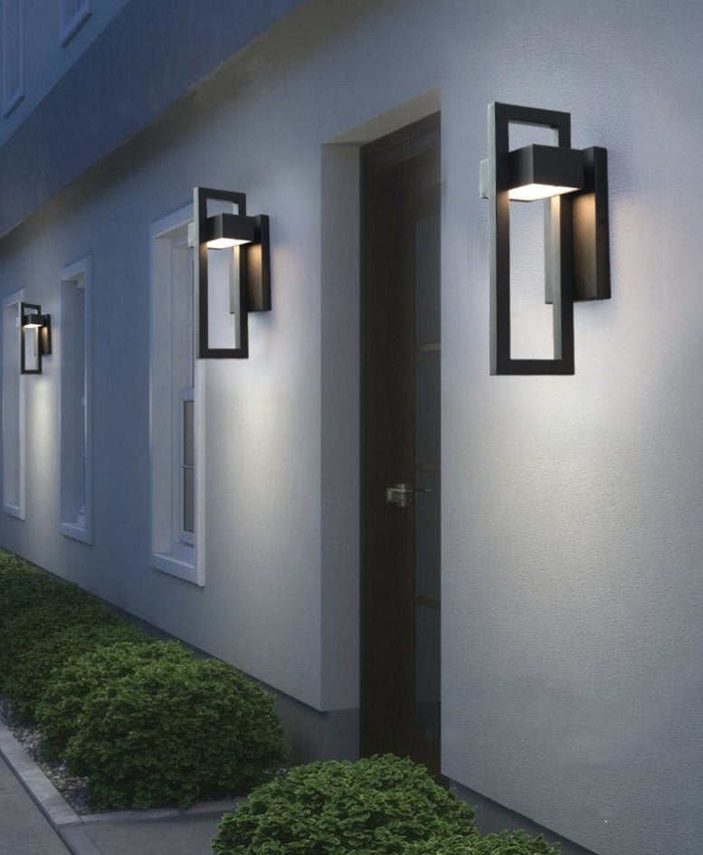 LumeGrid - Modern Angular Design Outdoor Lamp