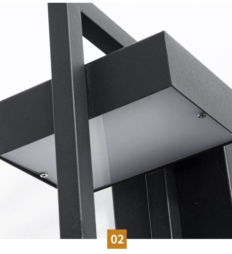 LumeGrid - Modern Angular Design Outdoor Lamp