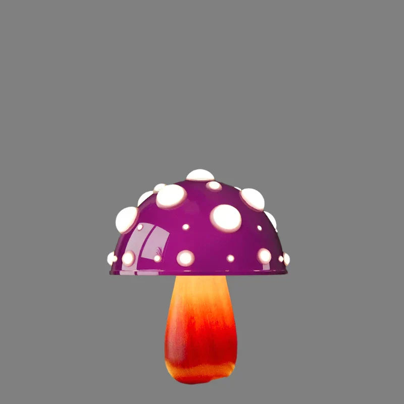 FungiGlow - Compact Rechargeable LED Table Lamp