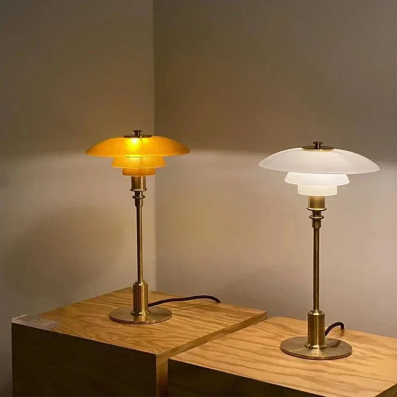 AmberLux - Elegant Artistic Style LED Lamp