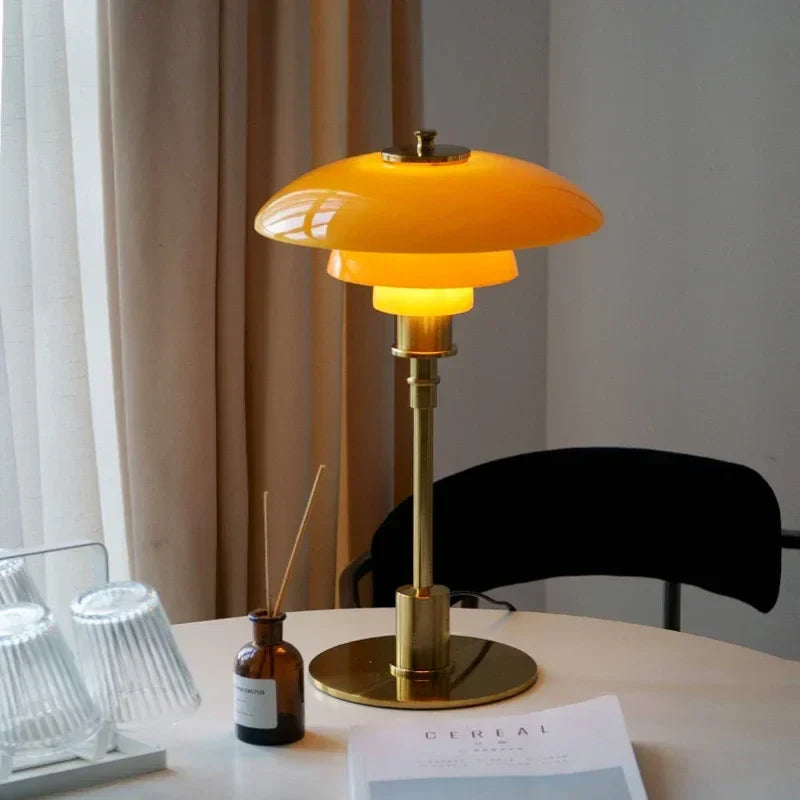 AmberLux - Elegant Artistic Style LED Lamp