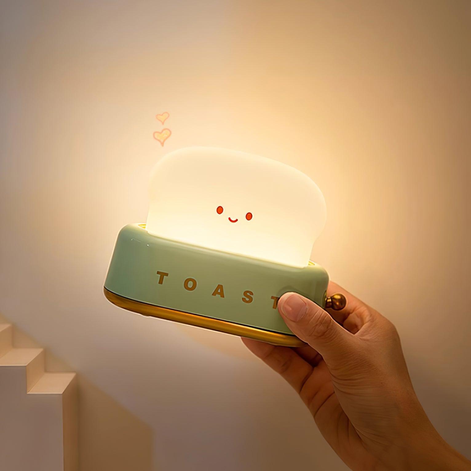 GlowToast - Stylish Rechargeable Table Lamp