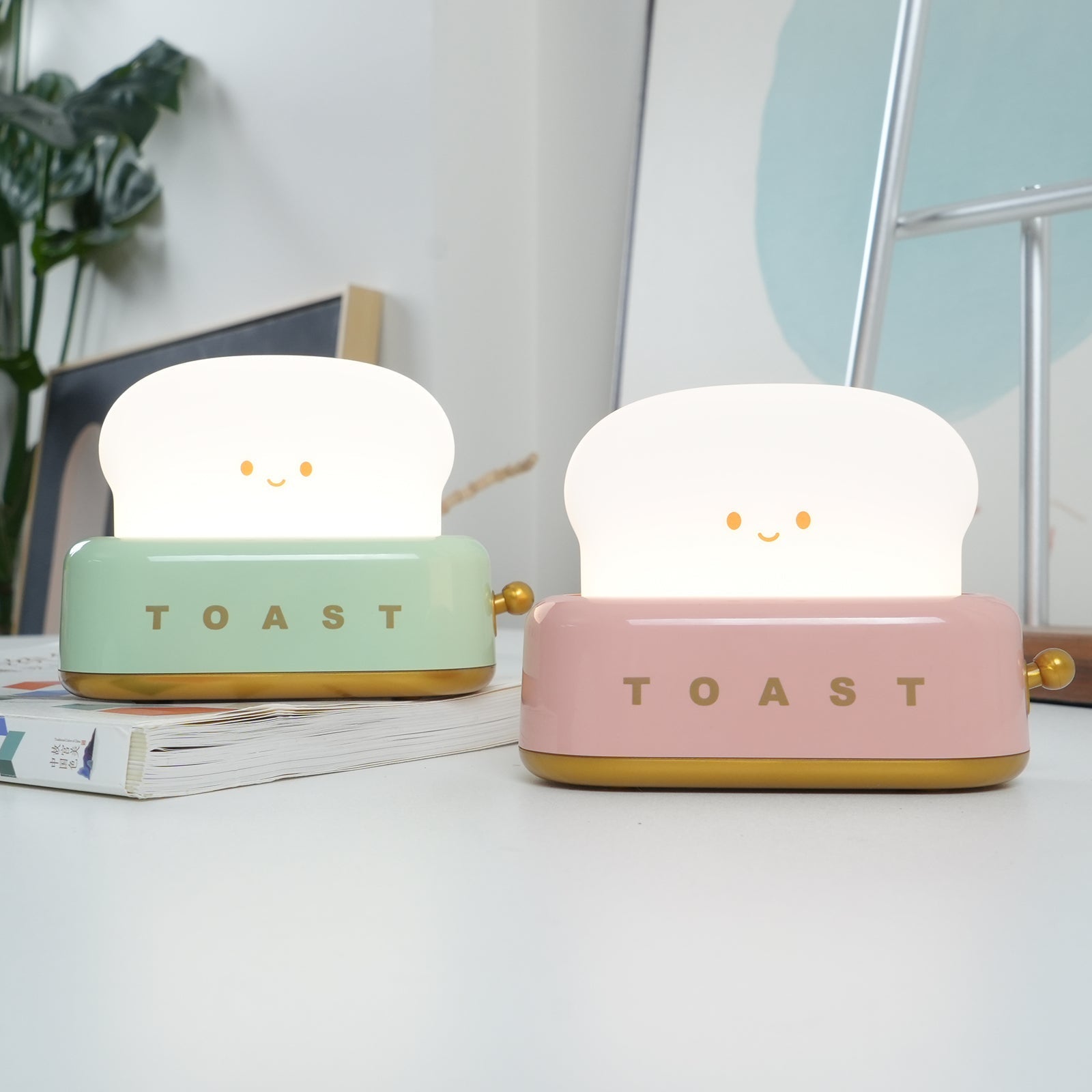 GlowToast - Stylish Rechargeable Table Lamp