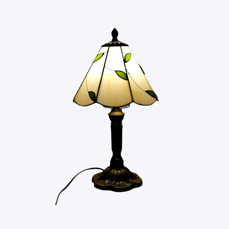 GlowArt - Vintage Retro LED Baroque Table Lamp