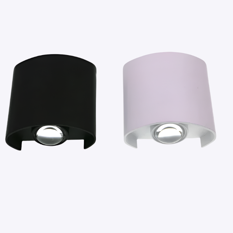 GlowCap - Elegant Soft Illumination LED Wall Lamp