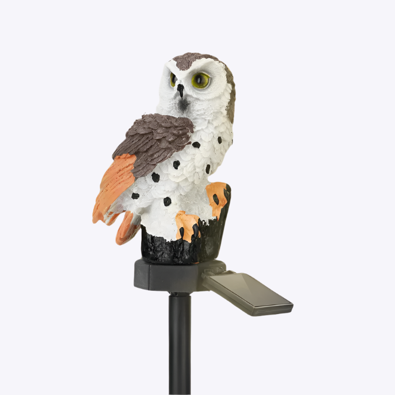 OwlGlow - Solar-Powered Brilliance Outdoor Garden Lamp