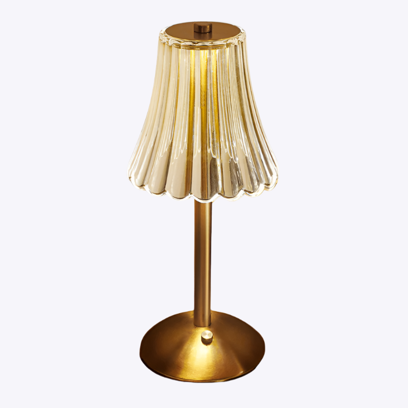 LuxeLyte - Timeless Golden Table Lamp