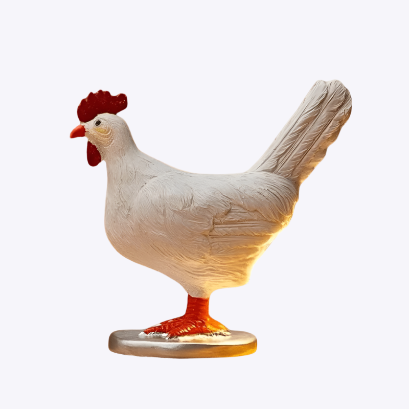 HenGlow - Whimsical Rooster-Inspired Table Lamp