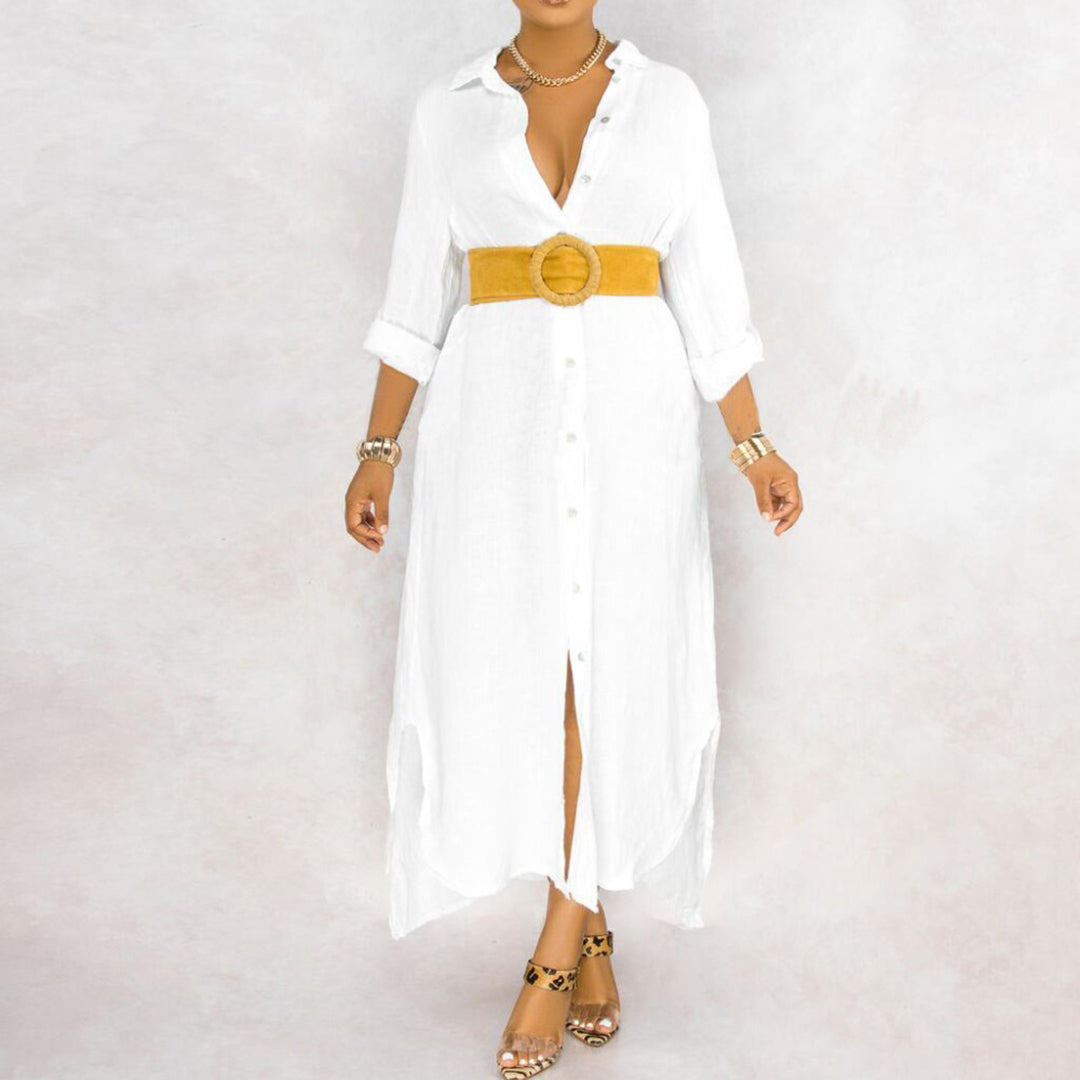 Quillia - Effortless Boho Grace Woman's Maxi Dress