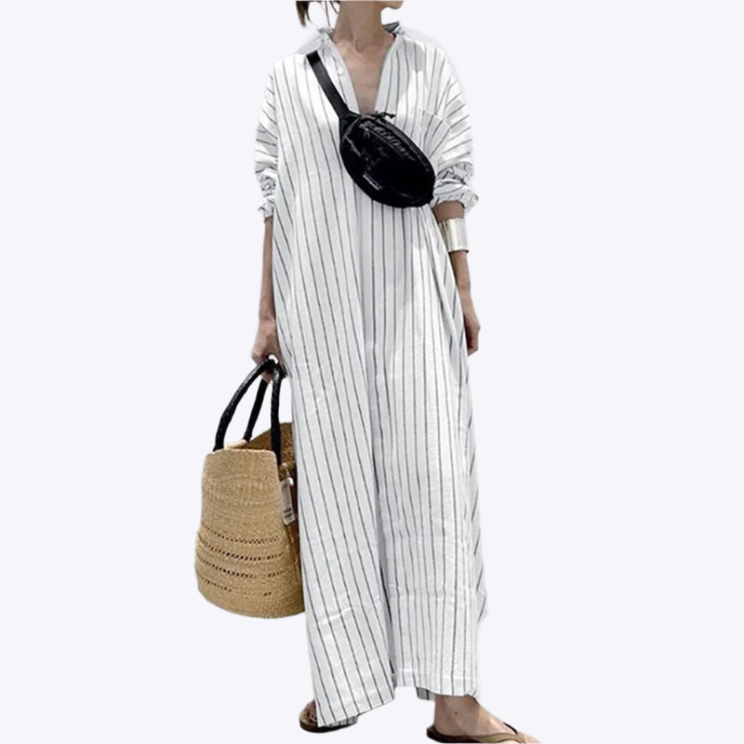 Lark - Effortless Bohemian Grace Woman's Modern Maxi Dress