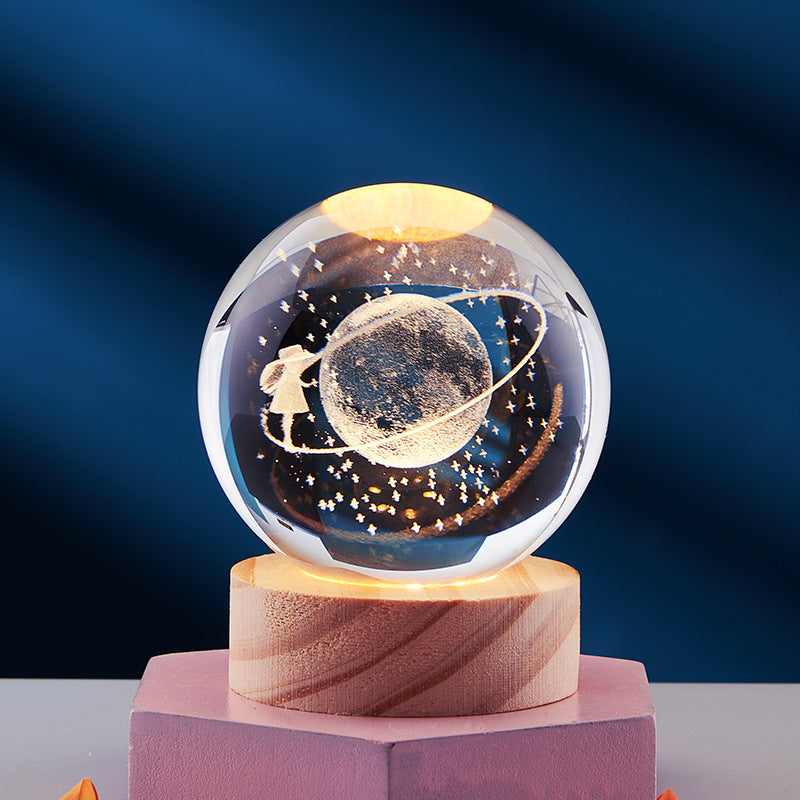 GlowSphere - Mesmerizing 3D Effect Night Light