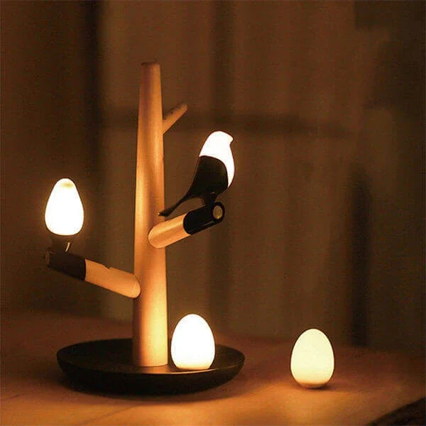 TwigLux - Calming Natural Wood Table Lamp