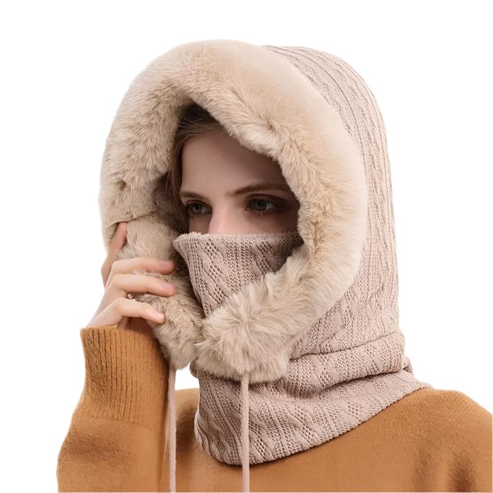 Avery - Ultimate Warmth Knit Woman's Balaclava Scarf Dreamardi