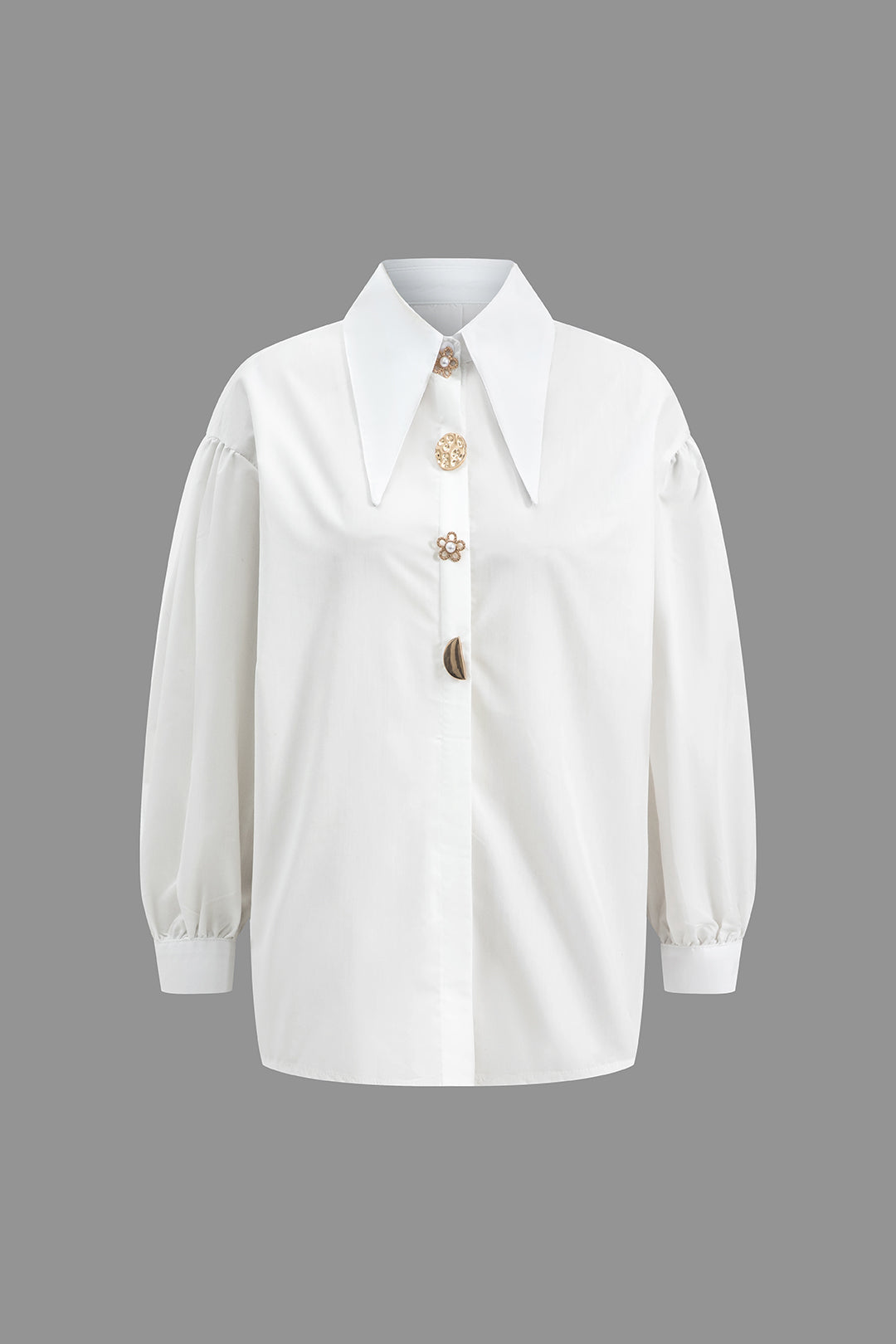 Button Long-Sleeve Shirt Dreamardi