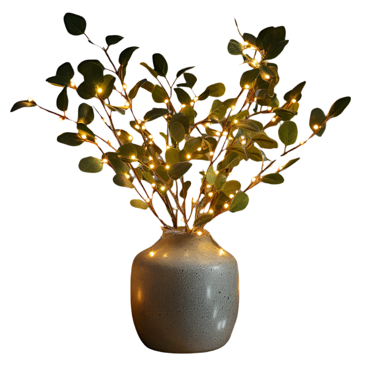 GlowVase - Enchanting Fairy Glow Table Lamp