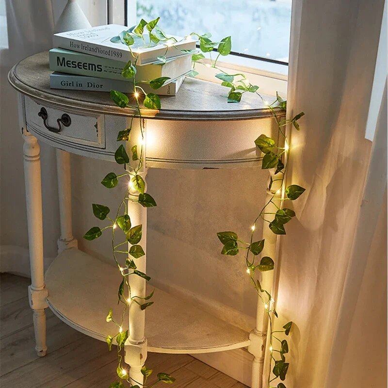 GlowVine - Cosmic Botanical Glow Plant Lamp