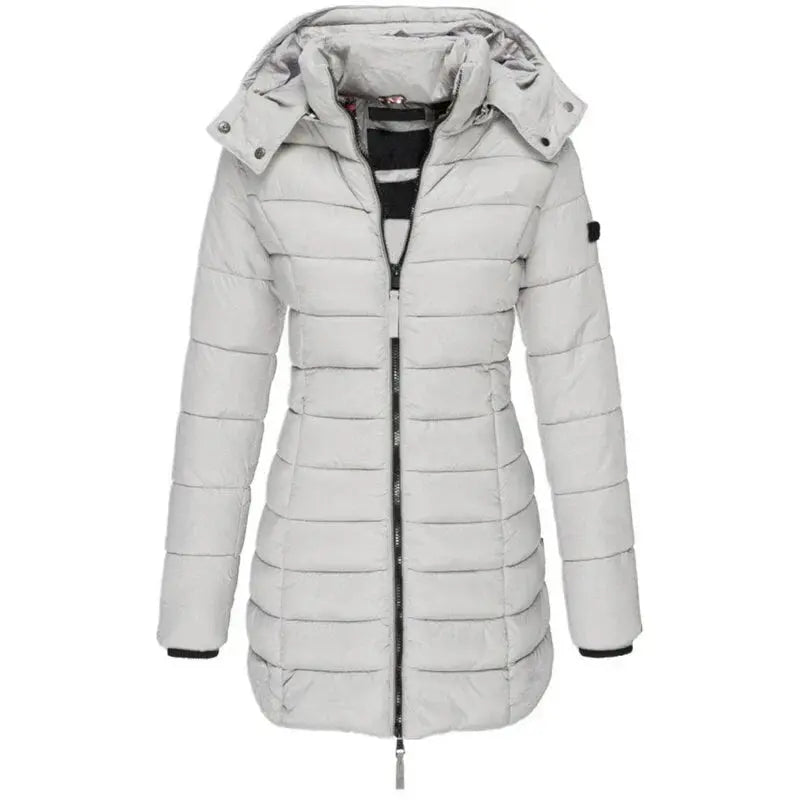 Colleen - Elegant Warmth Hooded Woman's Down Jacket Dreamardi