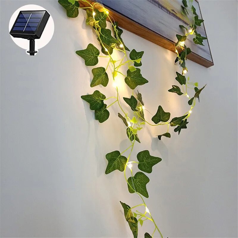 GlowVine - Cosmic Botanical Glow Plant Lamp