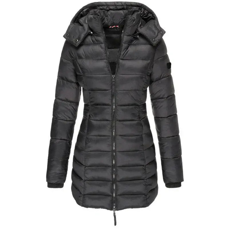 Colleen - Elegant Warmth Hooded Woman's Down Jacket Dreamardi