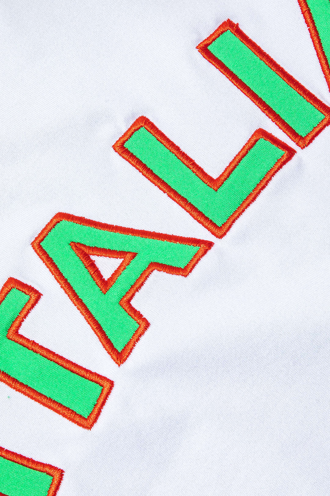 Italia Letter Embroidery T-shirt Dreamardi