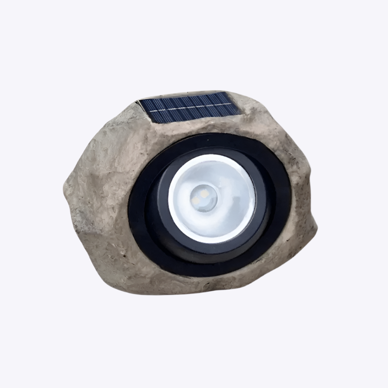 StoneGlow - Timeless Stone Effect Solar Pathway Light