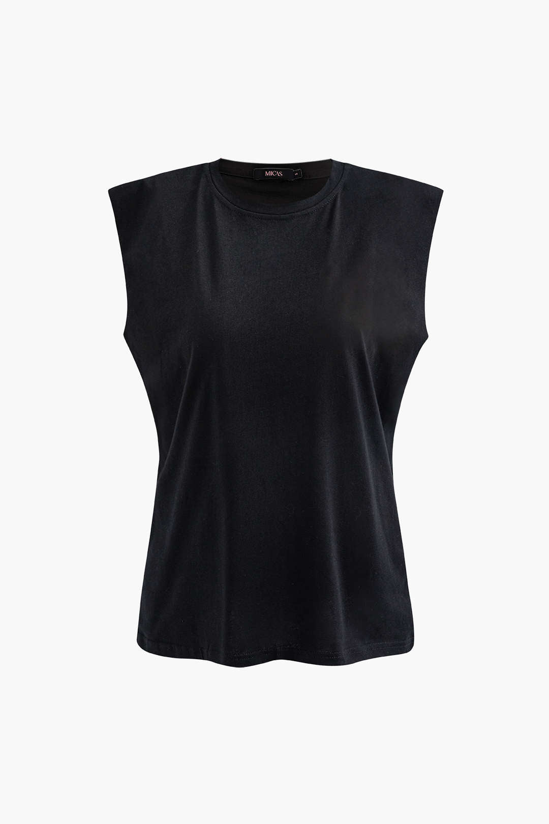 Basic Solid Sleeveless T-shirt Dreamardi