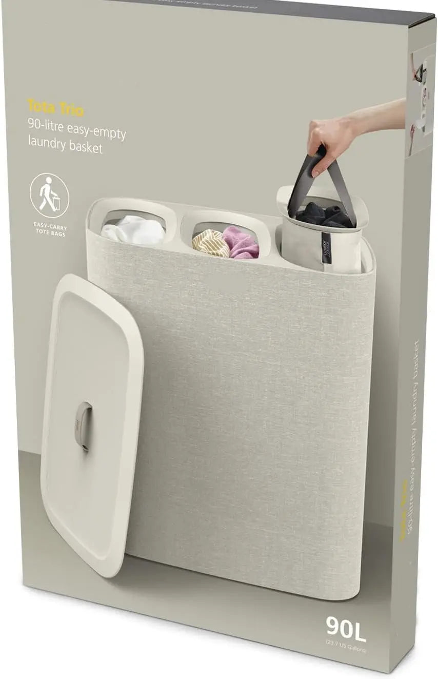 HomeHaven  - Compartment Design Laundry Basket Dreamardi