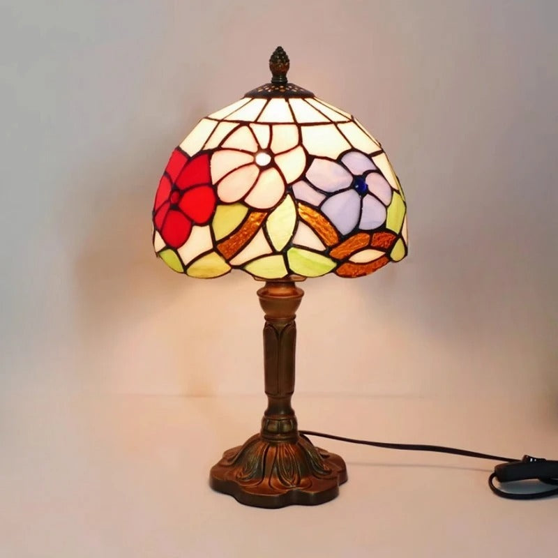 GlowArt - Vintage Retro LED Baroque Table Lamp