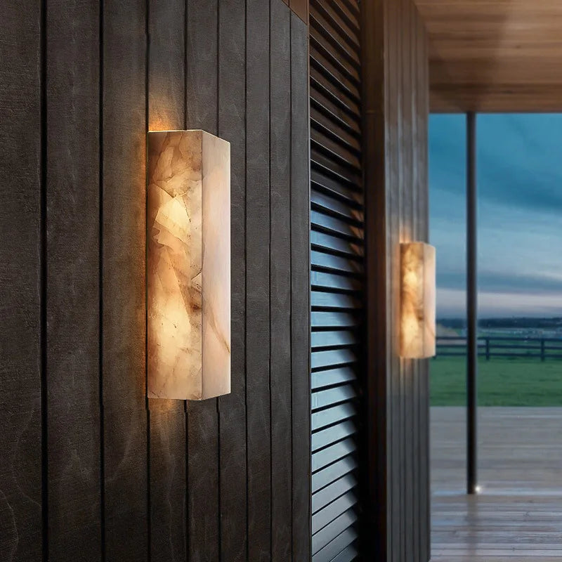 GlowStone - Durable Elegance Outdoor Wall Lamp